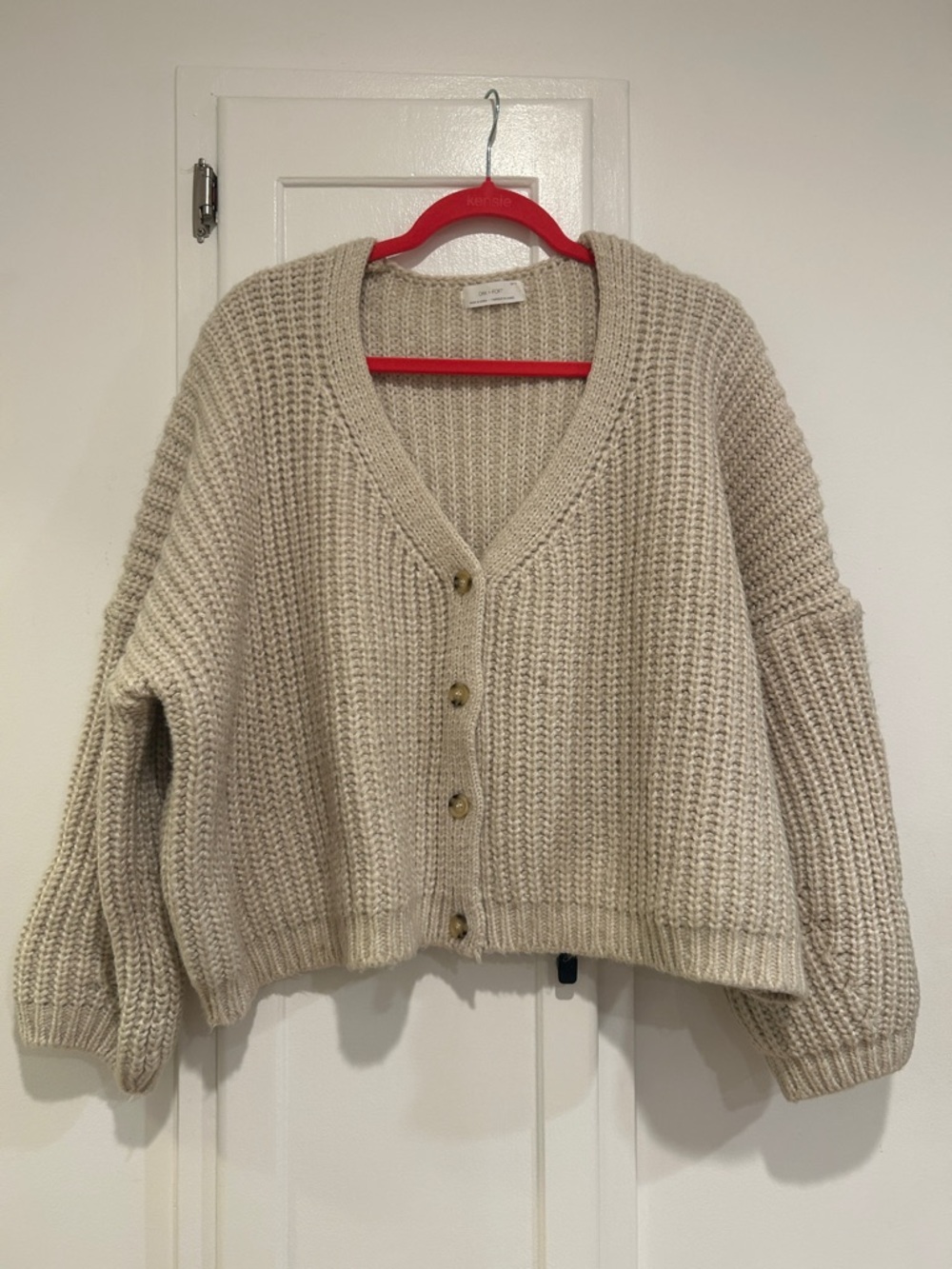 Oak and Fort chunky knit cardigan - Picture 2 of 9